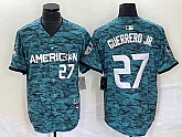 Men's Toronto Blue Jays #27 Vladimir Guerrero Jr Teal 2023 All Star Cool Base Stitched Jersey,baseball caps,new era cap wholesale,wholesale hats